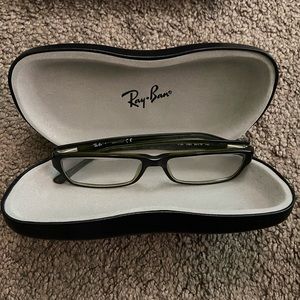 Mens Ray-Ban eyeglasses.